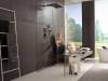 Верхний душ Hansgrohe Rainmaker Select 460 24005600 черный - хром фото 2
