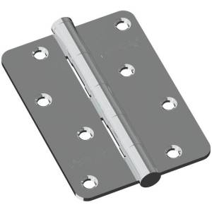 Петля врезная стальная Bravo RS-7-4BB 100x70x2.5 C Хром