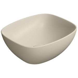 Раковина GSI Nubes 978508 40 см, бежевая матовая