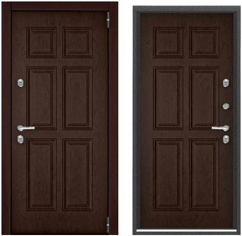 Входная стальная дверь Torex SNEGIR PRO PP 961351 ФМ Черное дерево/ФМ Черное дерево 2000x880