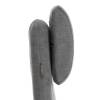 Кресло компьютерное Tetchair Aviator PLT metalBL 25109 серый, KUB 05/W-12, ткань фото 10