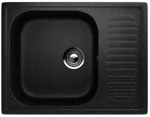 Мойка кухонная Uperwood Simple (Симпл) UPD-301-308 черный, 64x49