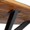 Стол кухонный Tetchair Бомбей 25607 натуральный тонированный фото 7