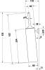 Ершик Duravit Starck T 0099464600 подвесной, черный фото 2