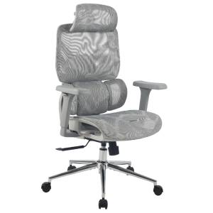 Кресло офисное Stool Group TopChairs Structo ZR-25W1301 Серый