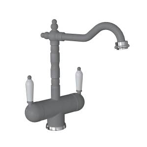 Смеситель для кухни Florentina Ария 333.21H.2113.307 серый шелк