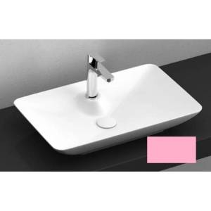 Раковина Isvea SistemaY Clear 10SY50060SV-2S лососевый матовый, 60x37.7