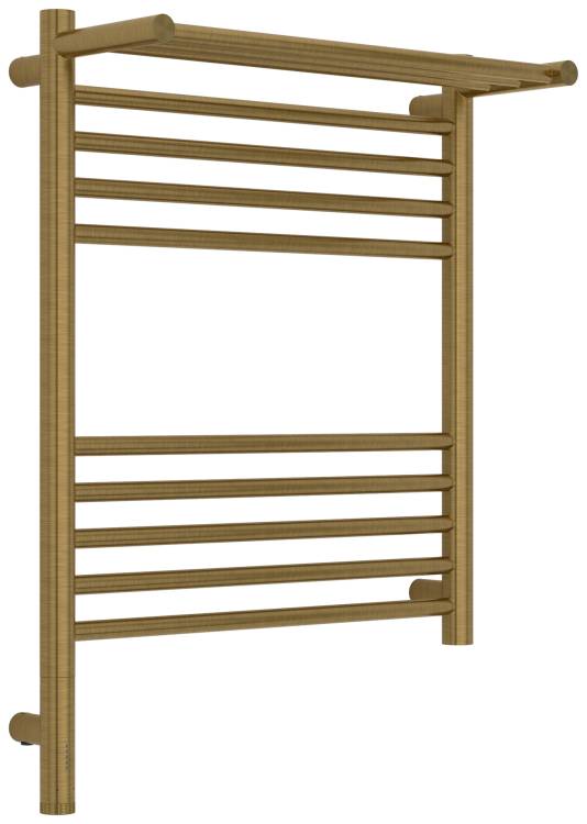 Полотенцесушитель электрический Сунержа Богема 3.1 051-6006-6050 с 1 полкой, Состаренная латунь, 60x50