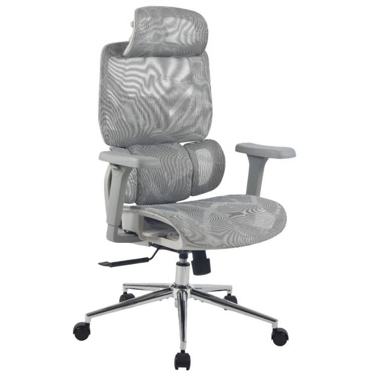 Кресло офисное Stool Group TopChairs Structo ZR-25W1301 Серый