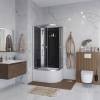 Душевая кабина Niagara Eco E90/70/40L/TN/BK 90x70x195 фото 3