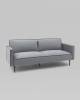 Диван-кровать Stool Group Кассель vd-cassel-vl12 велюр серый фото 2