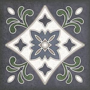 Декор Керлайф Smalto 924215 Decor 3 Blu 15x15