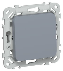 Выключатель 1-клавишный перекрестный IEK Flite FI-V13-0-10-K35 маренго