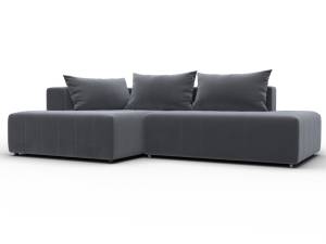 Диван угловой Лига Диванов Лига-103 134817L Серый