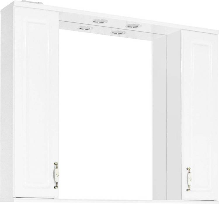 Зеркало Style Line Олеандр-2 100/С Люкс, белый