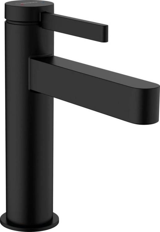 Смеситель для раковины Hansgrohe Finoris 110 76023670 матовый черный