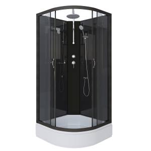 Душевая кабина Niagara Classic NG-6501-14BKT (900x900x2100-2400) со средним поддоном (26см)