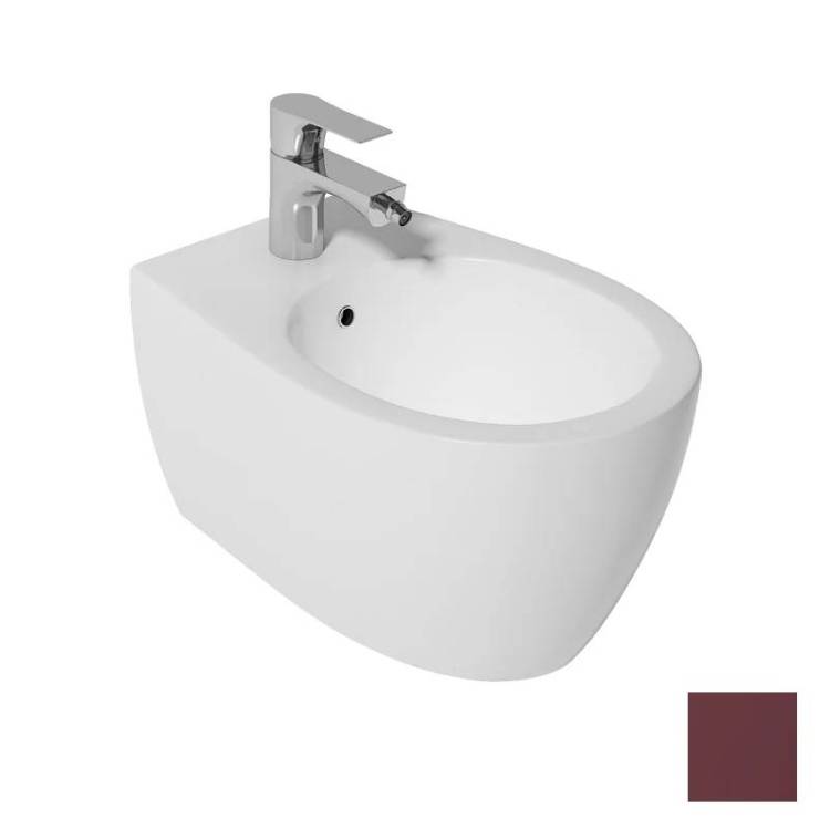 Биде подвесное Isvea Infinity 10NF41001SV-2R бордовый матовый