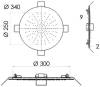 Верхний душ Remer SS357EFM34 фото 2