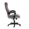 Кресло компьютерное Tetchair Cambridge 21619 флок, ткань, серый фото 2