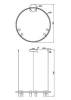Подвесной светильник Maytoni Satellite MOD102PL-L42BK фото 2