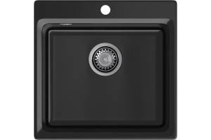Мойка кухонная Granfest Level GF-LV-510 510x500, черный