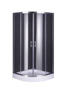Душевой уголок Taliente TA-09091-1CP профиль хром, стекло прозрачное, 90x90x195