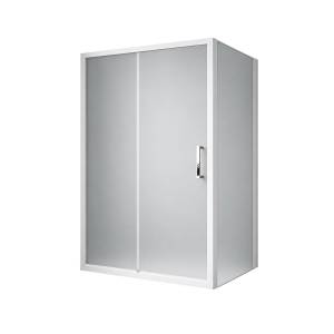Душевой уголок Royal Bath Accord RB7120HPS-C профиль белый, стекло матовое, 120x70x200
