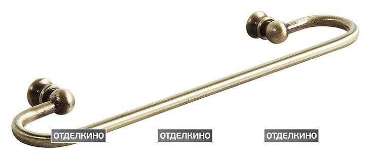 Полотенцедержатель для мебели Caprigo HO3-33 бронза