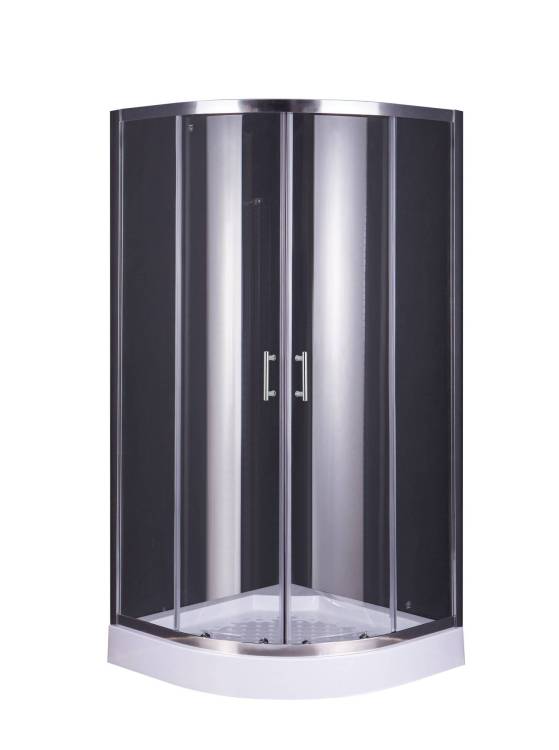 Душевой уголок Taliente TA-09091-1CP профиль хром, стекло прозрачное, 90x90x195