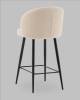 Стул полубарный Stool Group Ханнингем vd-hanningem-fl-beige бежевый, букле фото 6