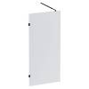 Душевая перегородка Am.Pm X-Joy W94UWI-90-F1-BTE профиль черный матовый, стекло прозрачное, 90x195