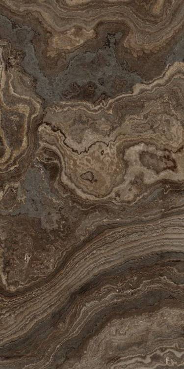 Керамогранит Naxos Rhapsody 117425 Brown Wave Levigato Rett 60x120