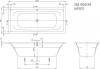 Акриловая ванна Villeroy & Boch Avento UBA180AVN2V-01 180x80 с ножками фото 2