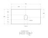 Столешница BelBagno KEP-90-GRN-W0 Granito, 91.6x46.8 фото 4