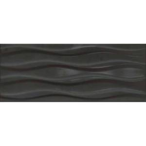 Керамическая плитка Керамин Элегия 1Т Черный 20x50