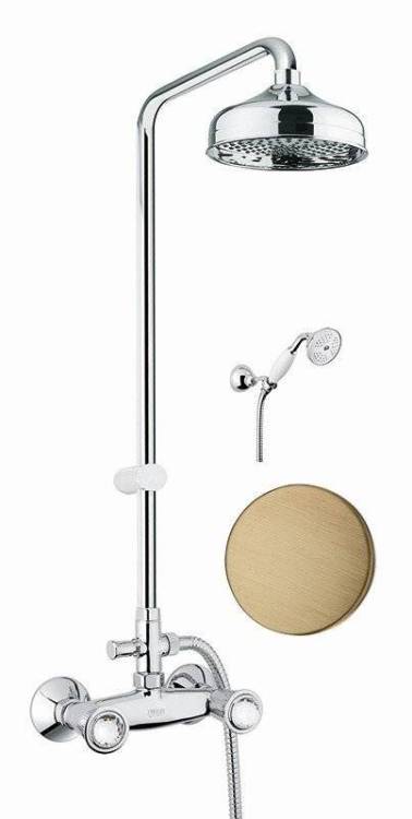 Душевая стойка Fiore Venere Sky 13ZZ0620 бронза