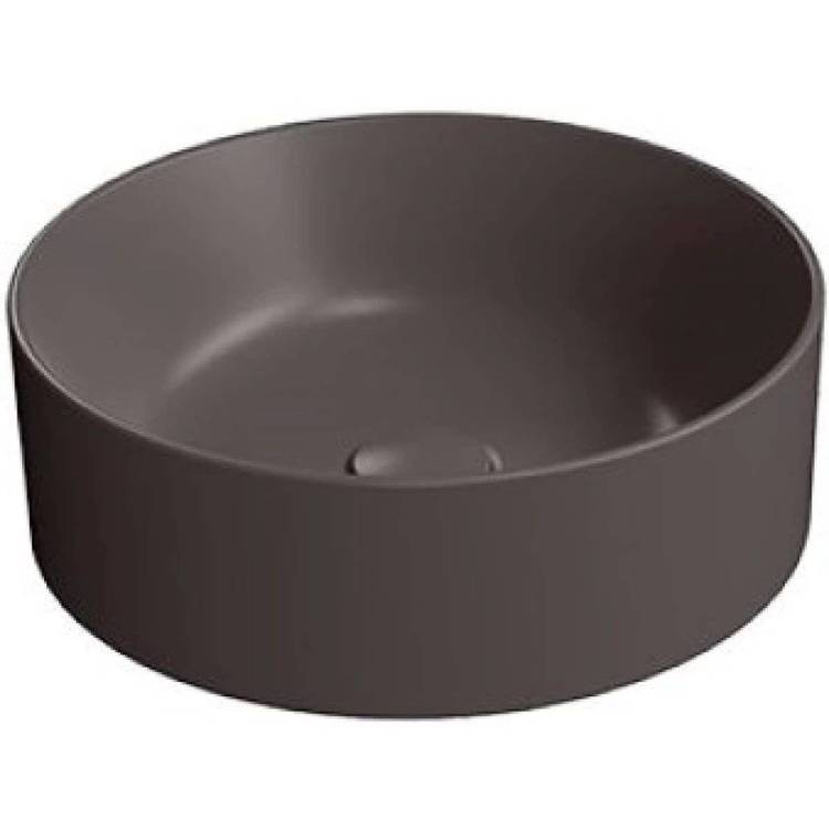 Раковина GSI Kube X 942616 40 см, коричневая матовая