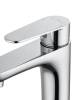 Смеситель для раковины Wonzon & Woghand WW-A40232-CR высокий, хром фото 3