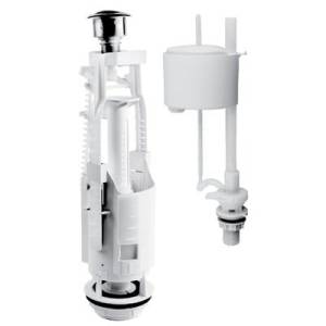 Комплект арматуры Berges Wasserhaus Eko 030412 12 однокнопочный, боковой клапан