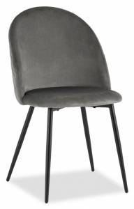 Стул Stool Group Lilly Lilly HLR-24 велюр антрацитовый