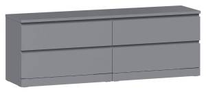 Комод Гуд Лакк Варма S01071 Серый