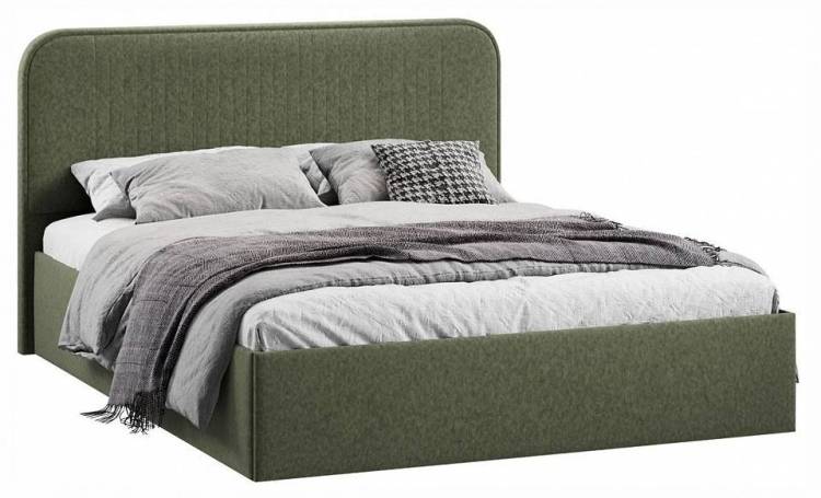 Кровать двуспальная Трия Тиффани TRI_257158 Jercy Deep Green