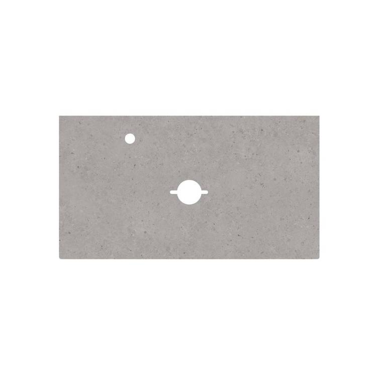 Столешница Kerama Marazzi Magica Риккарди SG519920RL90Ta2 серая матовая, 90 см