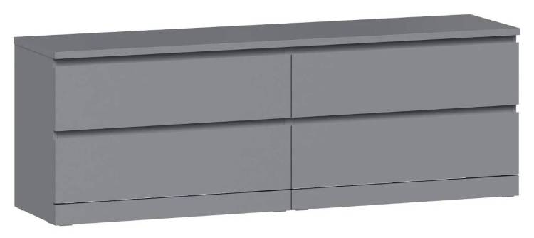 Комод Гуд Лакк Варма S01071 Серый