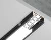 Алюминиевый накладной профиль Ambrella light Illumination GP1700BK