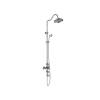 Душевая стойка Aquatek Классик AQ2543CR с изливом, 220мм, хром