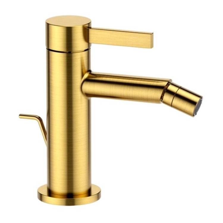 Смеситель для биде Remer Metrica MC20BG брашированное золото