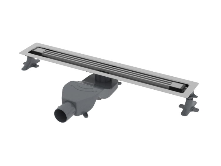 Душевой лоток Boheme B&T Infinity 981-80-CR 80см, нерж.сталь хром