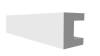 Молдинг Decor-Dizayn Грани DD613 200x3x5